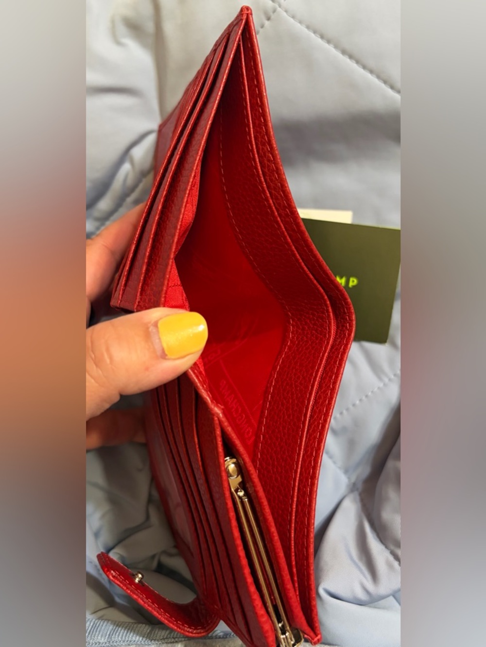 SOLD! NWT Longchamp Leather Wallet - Picture 8 of 9